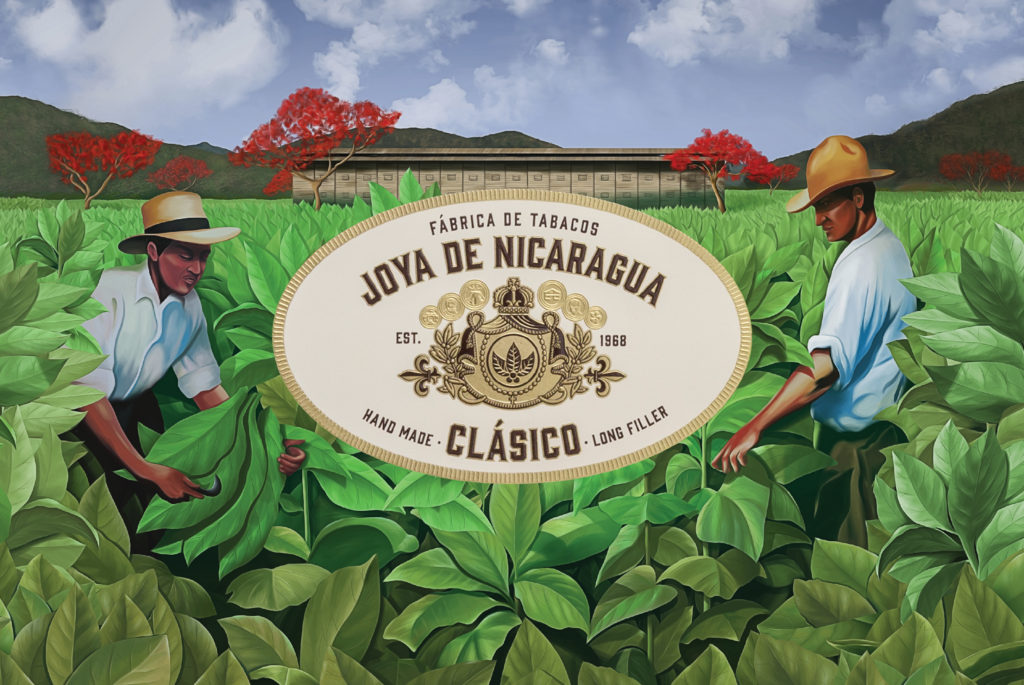 Clasico, Cigar Brand designed Madre Cosnulting for Joya de Nicaragua 